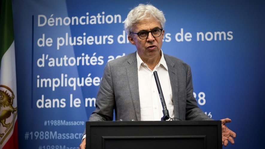L'avocat français William Bourdon à Paris le 6 septembre 2016
