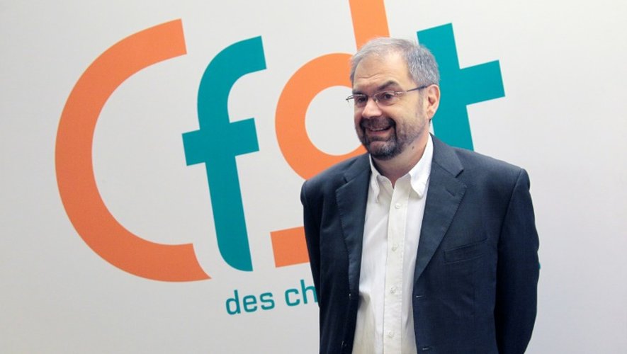 François Chérèque le 16 avril 2010, au siège de la CFDT à Paris
