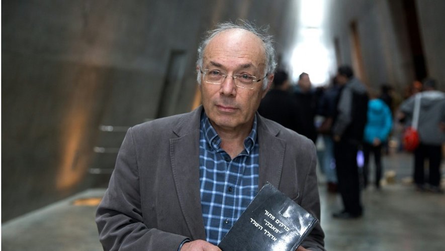 Dan Michman, directeur du  centre de recherche sur l'Holocauste de Yad Vashem, le 31 décembre 2015 à Jérusalem