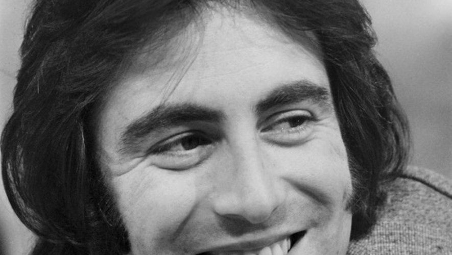 Portrait de Michel Delpech en mars 1972