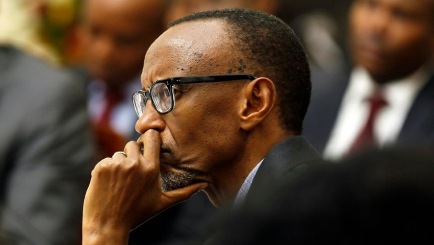 Le président rwandais Paul Kagame, le 11 mai 2014 à Nairobi