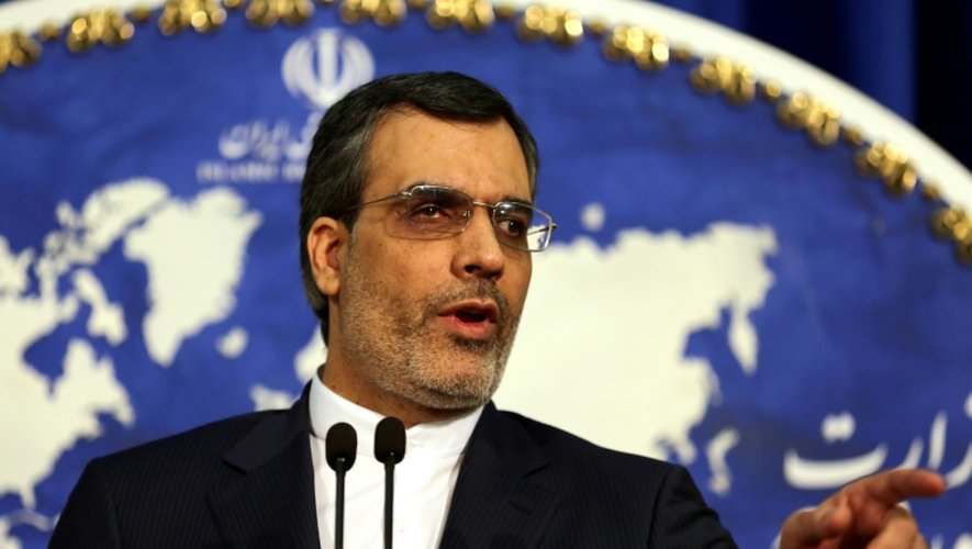 Le porte-parole du ministère iranien des Affaires étrangères Hossein Jaberi Ansari à Téhéran le 14 décembre 2015