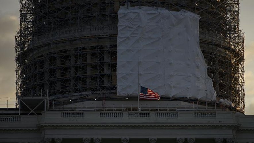 Le Capitole, siège du Conrès américain, le 5 janvier 2015 à Washington