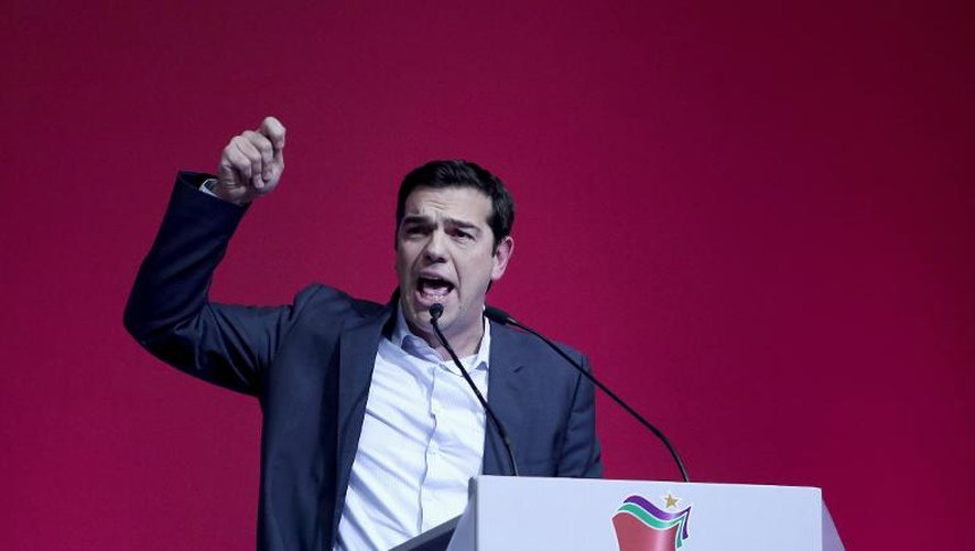 Alexis Tsipras le 3 janvier 2015 à Athènes