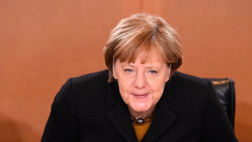 La chancelière allemande Angela Merkel à Berlin, le 6 janvier 2016