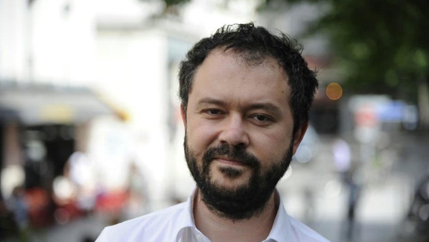 L'auteur de bande-dessinée Riad Sattouf le 12 juin 2015 à Paris