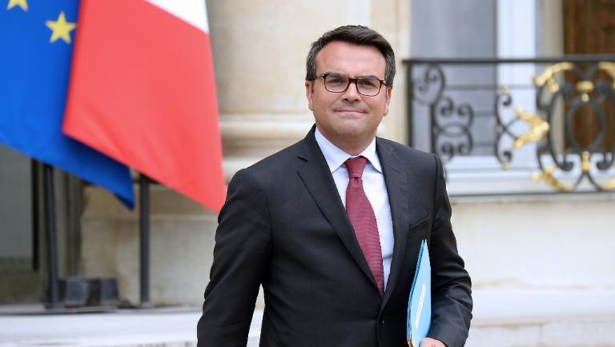 Le député Thomas Thévenoud, le 27 août 2014 à l'Elysée à Paris