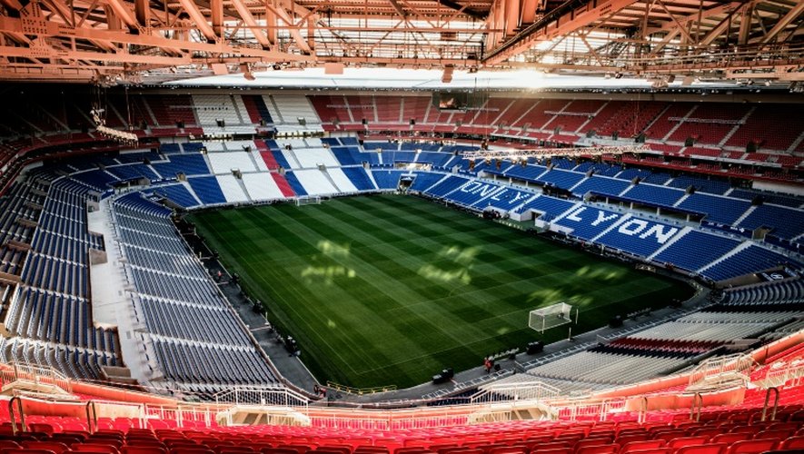 Le nouveau stade de Lyon à Décines-Charpieu, près de Lyon, le 5 janvier 2016