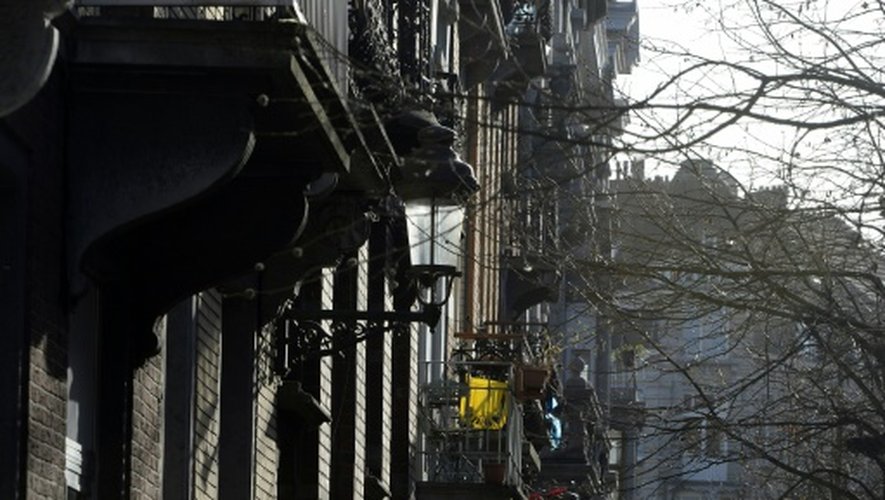 La rue Berger dans le quartier de Schaerbeek à Bruxelles, le 8 janvier 2016