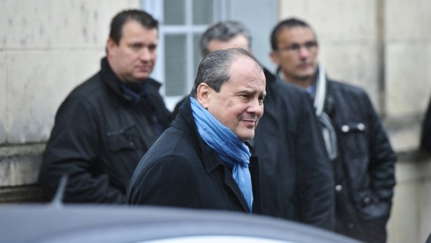 Jean-Christophe Cambadelis à Jarnac, le 8 janvier 2016
