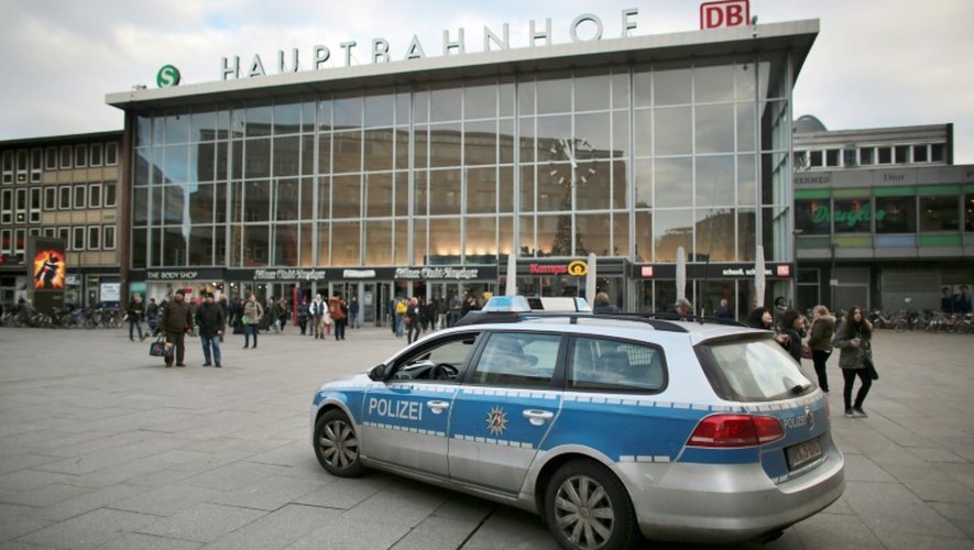 Une véhicule de police à Cologne le 5 janvier 2015