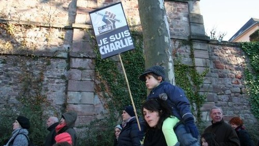 Attentats : il y a un an... 25 000 "Charlie" dans les rues de l'Aveyron