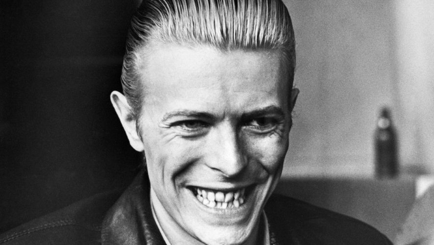 David Bowie le 1er avril 1976 à Helsinki