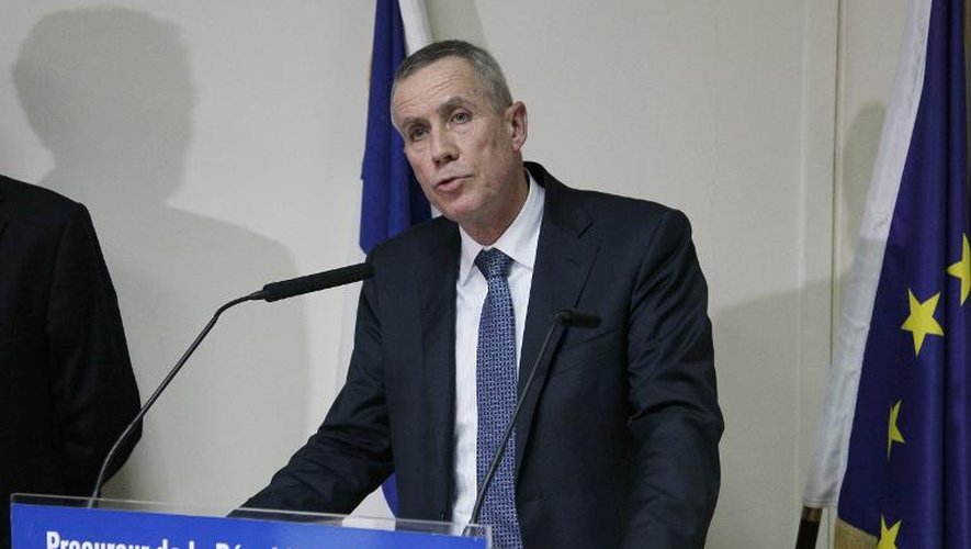 Le procureur de Paris François Molins tient une conférence de presse le 9 janvier 2015 à Paris