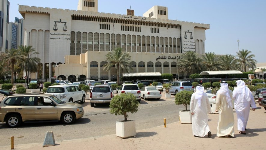 Vue extérieure en date du 15 septembre 2015 du palais de justice à Koweit