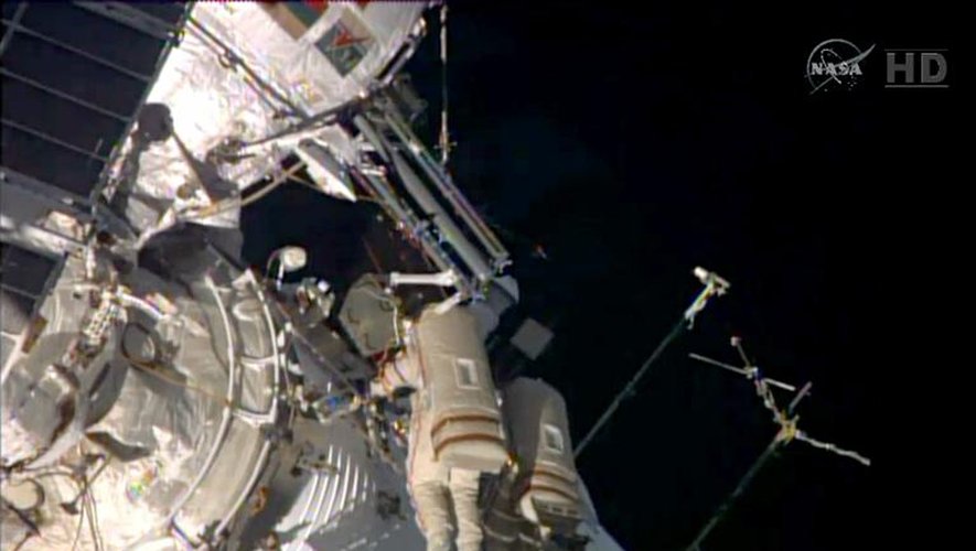 La Station spatiale internationale le 22 octobre 2014