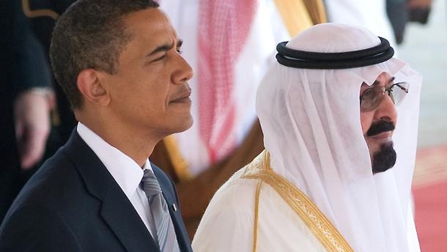 Le président Barack Obama et le roi Abdallah le 3 juin 2009 à Ryad