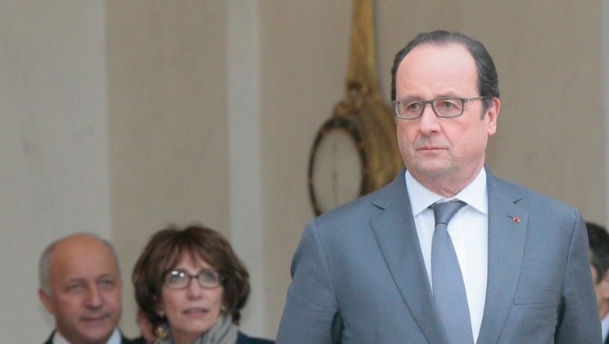 Le président de la République François Hollande, le 22 janvier 2016 à l'Elysée