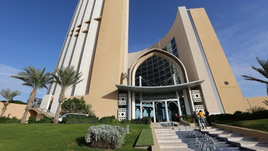 L'Hôtel Corinthia à Tripoli, le 10 octobre 2013 en Libye