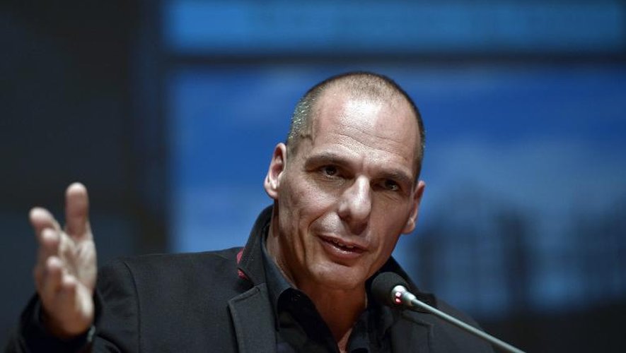 L'économiste Yanis Varoufakis, le 16 janvier 2015 à Athènes