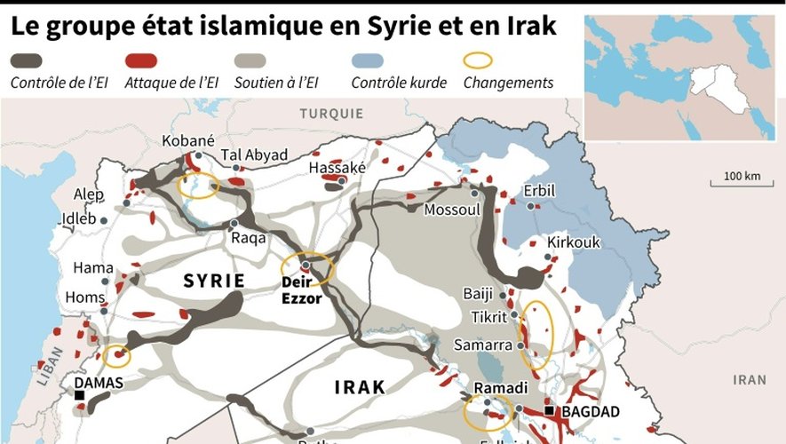 Le groupe état islamique en Syrie et en Irak