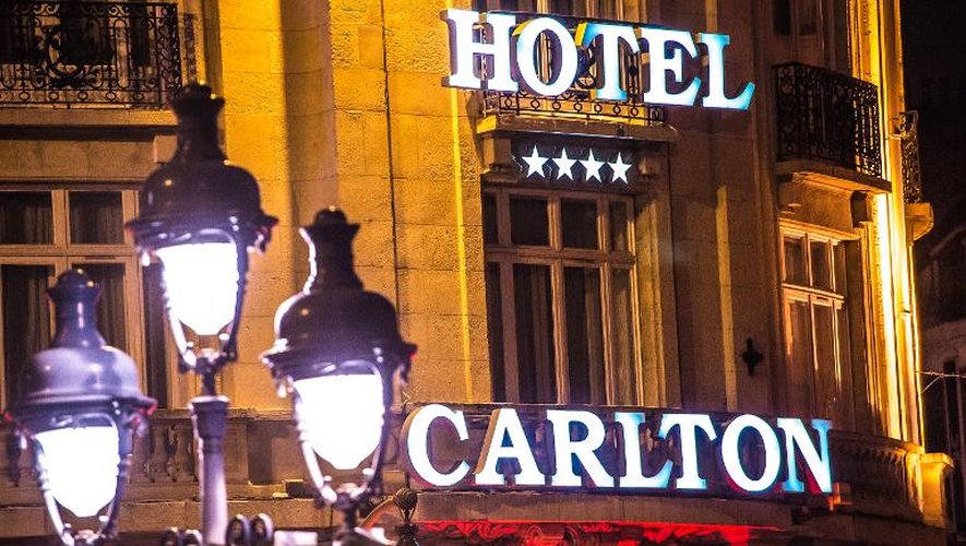 L'hôtel Carlton à Lille le 30 janvier 2015