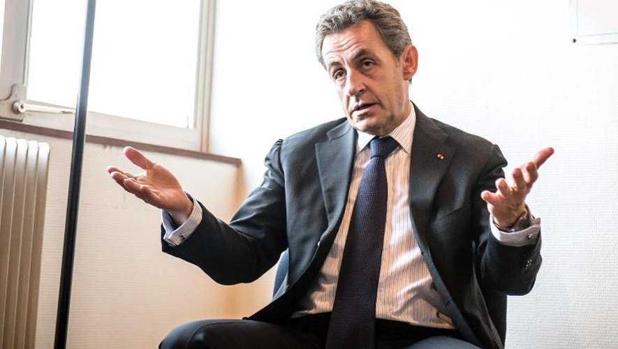 Nicolas Sarkozy à Tourcoing, le 29 janvier 2015
