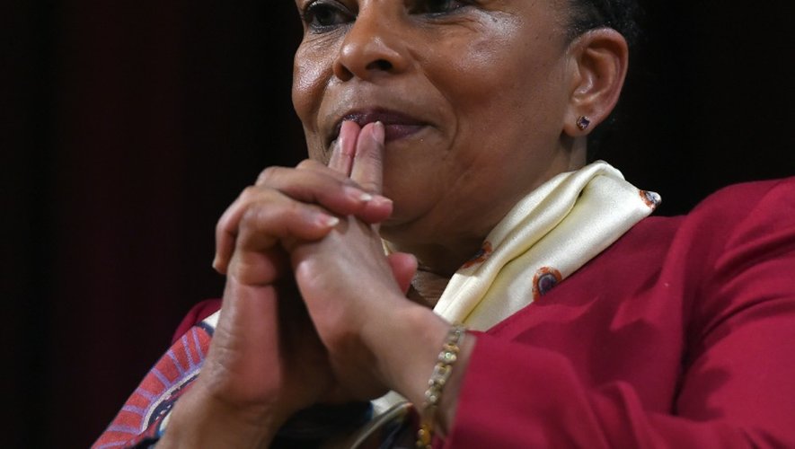 L'ancienne ministre de la Justice, Christiane Taubira, le 29 janvier 2016 à New York
