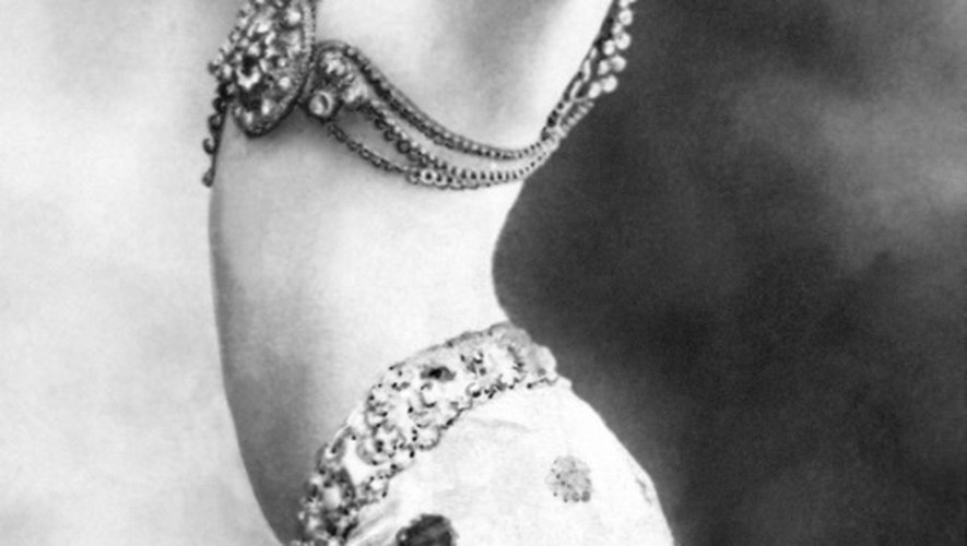 Photo non datée de la danseuse et espionne néerlandaise Margaretha Geertruida Zelle, alias Mata Hari