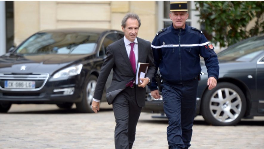 Le président du directoire de Vallourec Philippe Crouzet à l'hôtel Matignon à Paris le 29 octobre 2012