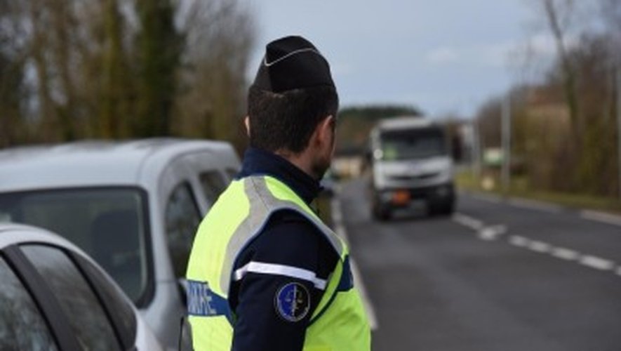 Aveyron : téléphone au volant et vitesse dans le viseur des gendarmes