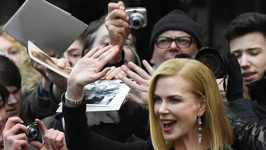 L'actrice australienne Nicole Kidman à Berlin, le 6 février 2015