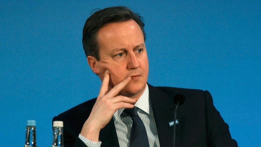 Le Premier ministre britannique David Cameron à Londres, le 4 février 2016
