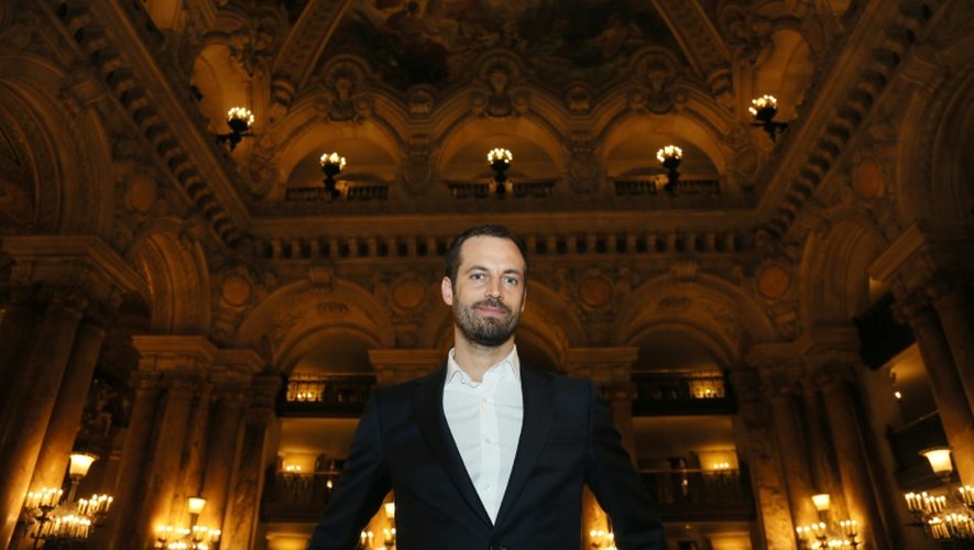 Le danseur et chorégraphe français Benjamin Millepied, le 24 janvier 2013, à l'opéra Garnier à Paris