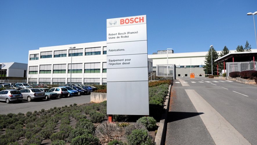 L’usine Bosch de Rodez, la principale entreprise industrielle de l’Aveyron.