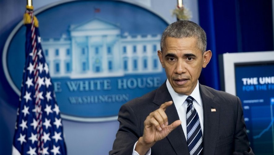 Le président des Etats-Unis Barack Obama à la Maison Blanche à Washington, le 5 février 2016