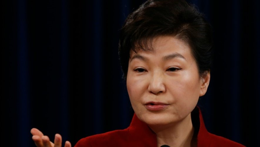 La présidente de la Corée du Sud, Park Geun-hye, à Séoul le 13 janvier 2016
