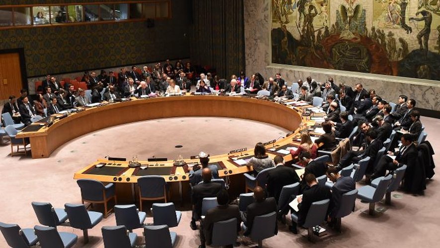 Le Conseil de sécurité le 22 décembre 2014 à New York