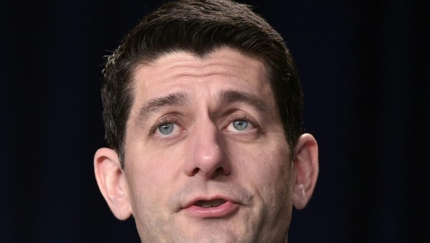 Le "speaker" (président) de la Chambre des représentants, le républicain Paul Ryan, le 4 février 2016 à Washington