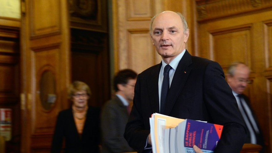 Le premier président de la Cour des comptes Didier Migaud le 12 février 2013 à Paris
