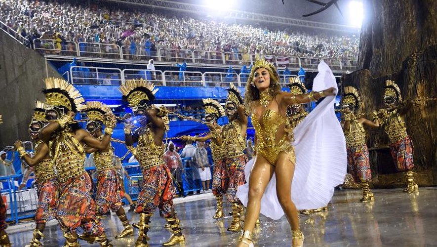 L'école de samba Viradouro a ouvert le 15 février les défilés du Carnaval de Rio de Janeiro
