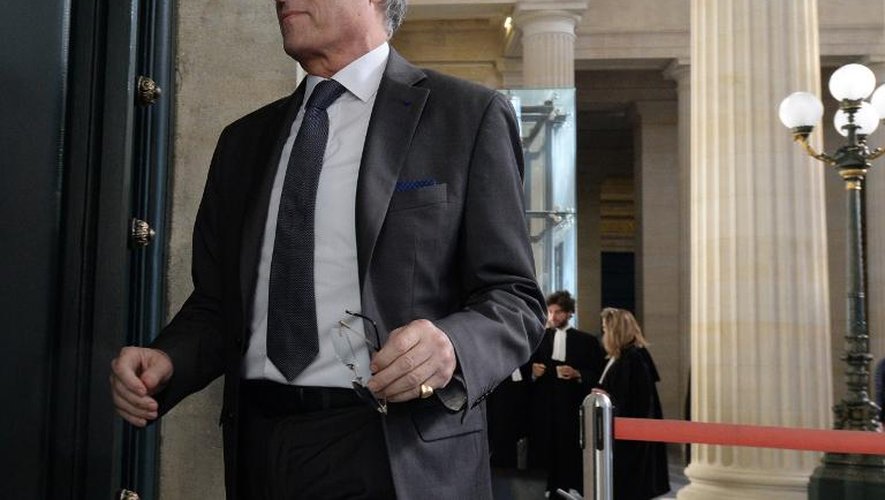 Un des experts psychologue Bruno Daunizeau au tribunal de Bordeaux le 16 février 2015