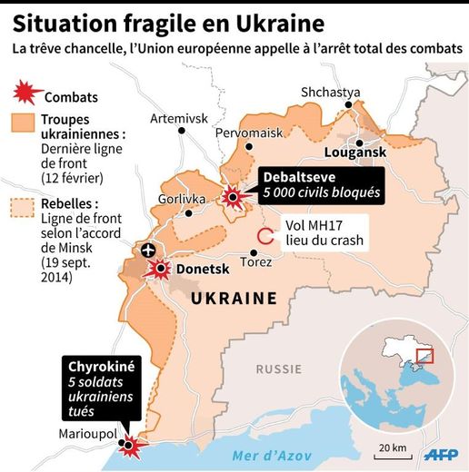 Situation fragile en Ukraine
