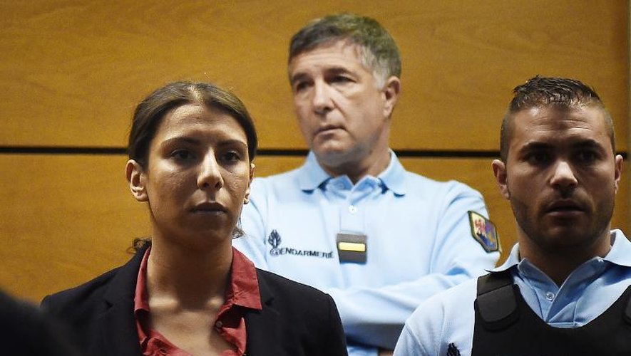 Ines Farhat lors de son procès le 10 février 2015 à Draguignan