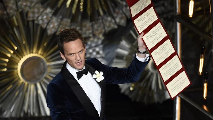Le présentateur de la 87ème soirée des Oscars, Host Neil Patrick Harris, le 22 février 2015 à Hollywood