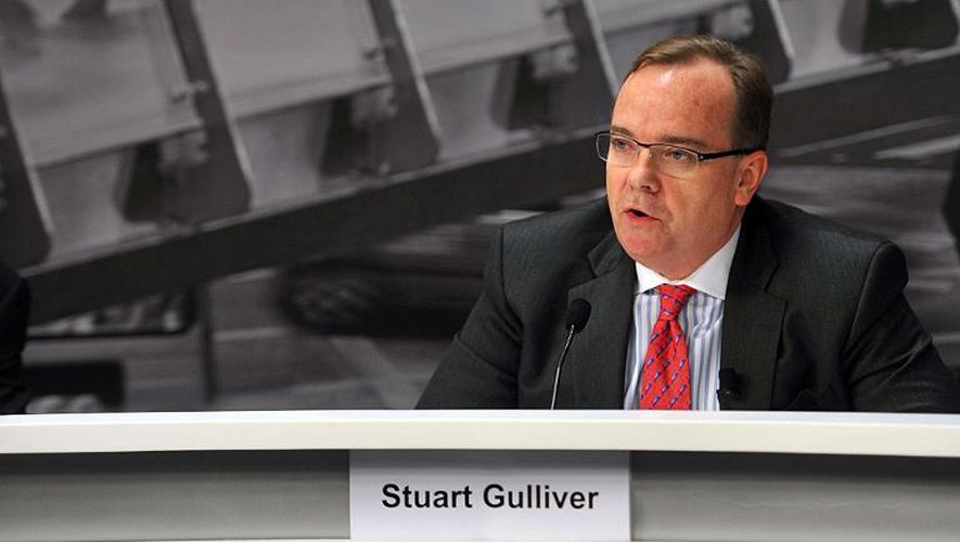 Stuart Gulliver, le patron de HSBC, le 2 août 2011 à Hong-Kong.