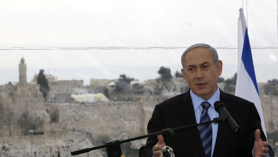 Le Premier ministre israélien Benjamin Netanyahu à Jérusalem, le 23 février 2015
