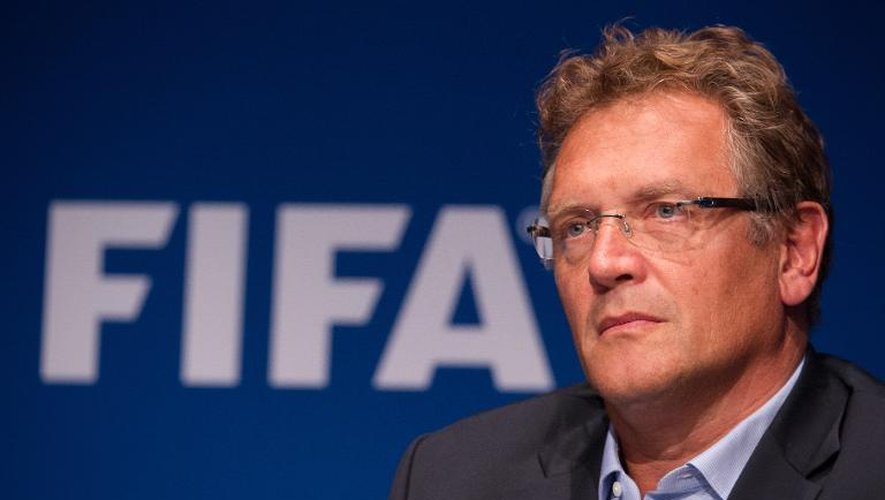 Le secrétaire général de la Fifa, Jérome Valcke, le 26 septembre 2014.