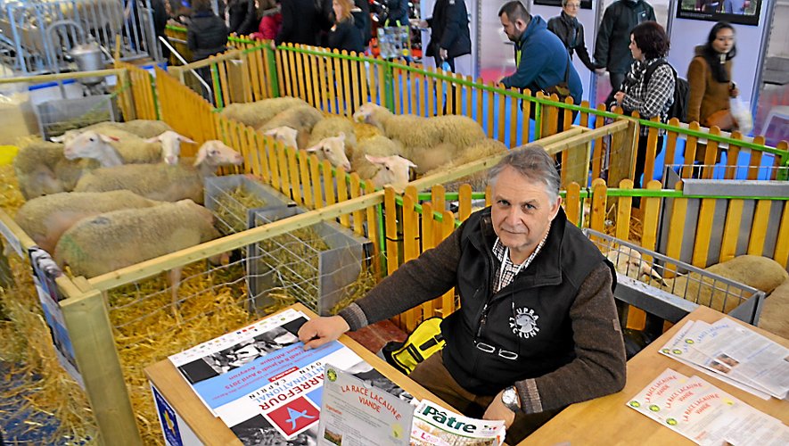 Gilles Frégeat, le directeur de l’Upra Lacaune, la race exclusive de production du lait de roquefort