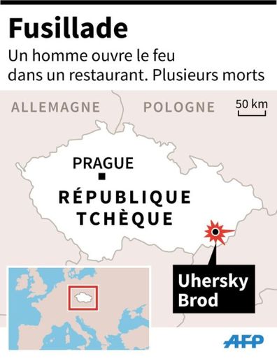 République tchèque : localisation de la ville où un homme a ouvert le feu, tuant plusieurs personnes